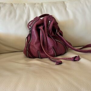 The Sak Deep Red Shoulder Bag